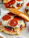 Pepperoni burger