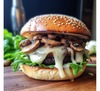Swiss mashroom burger
                  