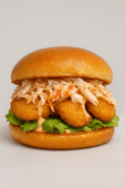 Shrimp burger